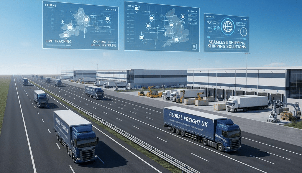 Domestic freight forwarding services in the UK with reliable road transport solutions