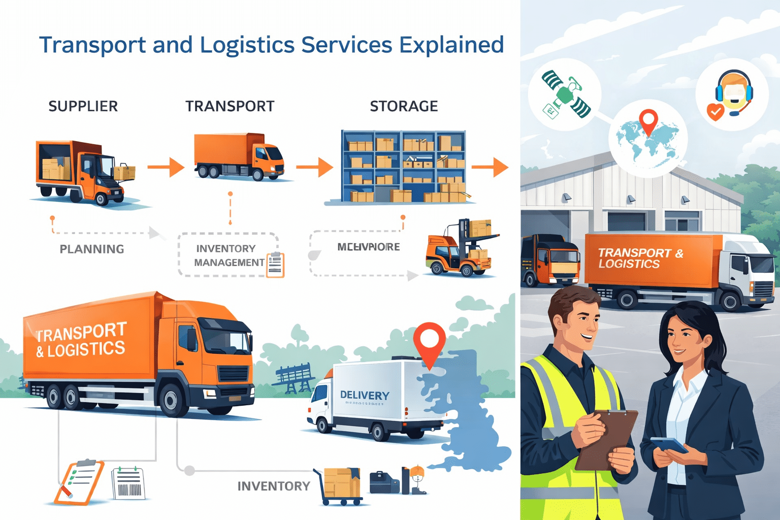 transport and logistics services explained