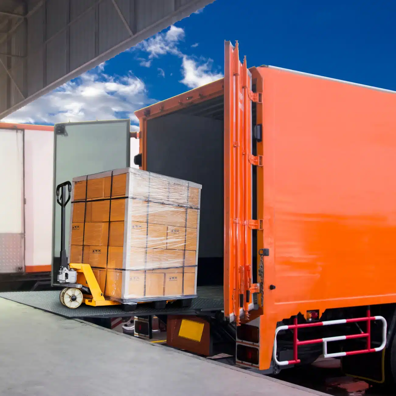 Pallets & Bulk Loads Full and part pallet loads delivered same day to any UK destination. No minimum size — we move what you need, when you need it.