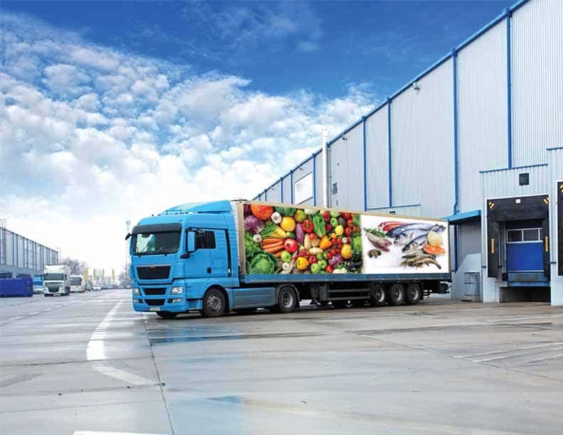 Temperature-Controlled Freight Chilled and frozen goods transported in refrigerated vehicles. Maintaining the cold chain from collection to delivery — every time.